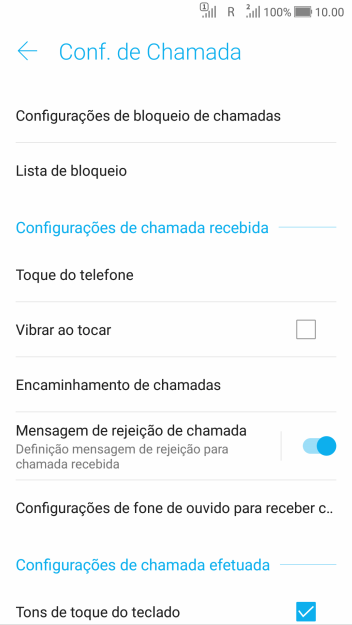Pressione Encaminhamento de chamadas. Pressione Encaminhamento de chamadas.
