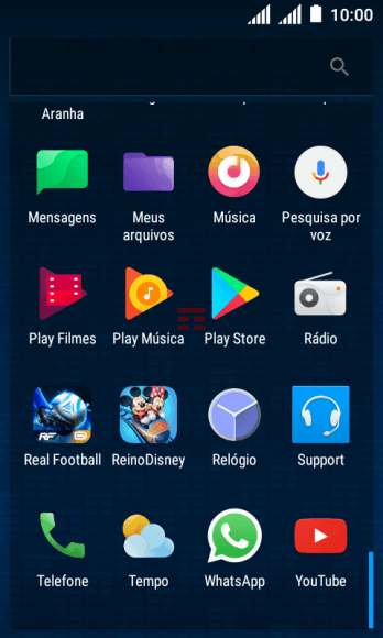 Pressione Play Store. Pressione Play Store.