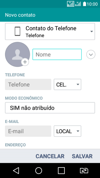 Pressione o ícone de foto. Pressione o ícone de foto.