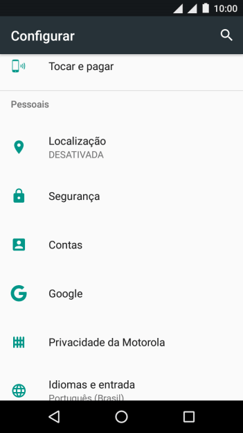Pressione Google. Pressione Google.
