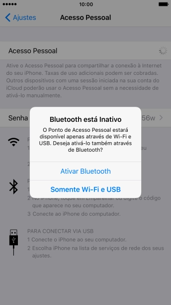 Pressione Somente Wi-Fi e USB. Agora está estabelecida a conexão de Internet do computador via celular. Pressione Somente Wi-Fi e USB. Agora está estabelecida a conexão de Internet do computador via celular.