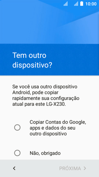 Você pode transferir conteúdo de outro celular quando ele é ativado antes do primeiro uso e quando é restabelecido. Quando a tela mostra essa imagem, seu celular está pronto para transferir conteúdo de outro aparelho. Você pode transferir conteúdo de outro celular quando ele é ativado antes do primeiro uso e quando é restabelecido. Quando a tela mostra essa imagem, seu celular está pronto para transferir conteúdo de outro aparelho.