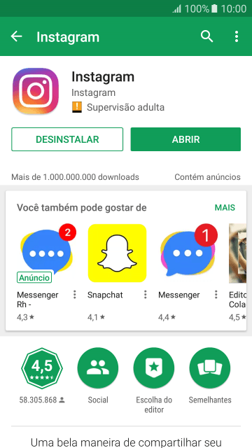 Pressione a tecla de início para finalizar e voltar à tela inicial. Pressione a tecla de início para finalizar e voltar à tela inicial.