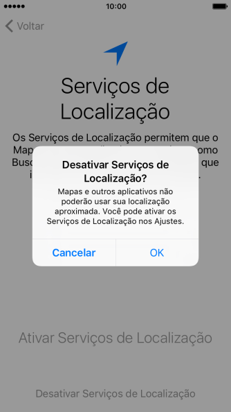 Se você desativar a função, deve pressionar OK. Se você desativar a função, deve pressionar OK.