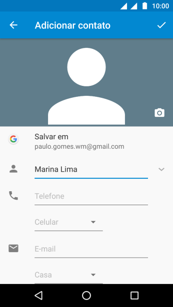Pressione Telefone, e digite o número de telefone. Pressione Telefone, e digite o número de telefone.