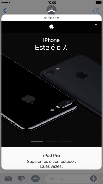 Pressione a tela com intensidade para visualizar uma parte do conteúdo desejado. Pressione a tela com intensidade para visualizar uma parte do conteúdo desejado.