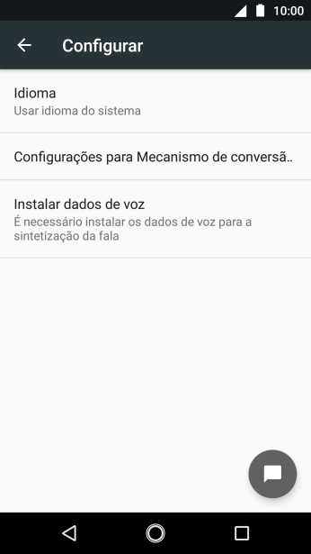 Pressione Configurações para Mecanismo de conversã.., e siga as indicações da tela para selecionar as configurações desejadas. Pressione Configurações para Mecanismo de conversã.., e siga as indicações da tela para selecionar as configurações desejadas.