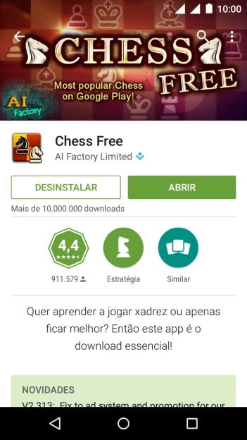 Pressione a tecla de início para finalizar e voltar à tela inicial. Pressione a tecla de início para finalizar e voltar à tela inicial.