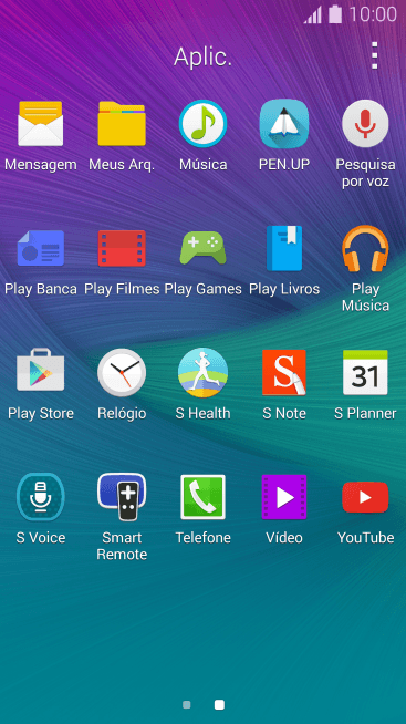 Pressione Play Store. Pressione Play Store.