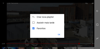 Pressione a lista de reprodução desejada. Pressione a lista de reprodução desejada.