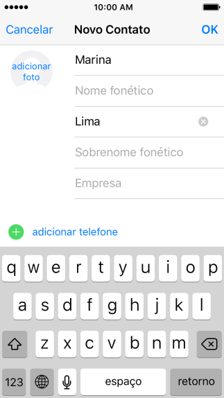 Pressione adicionar foto. Pressione adicionar foto.