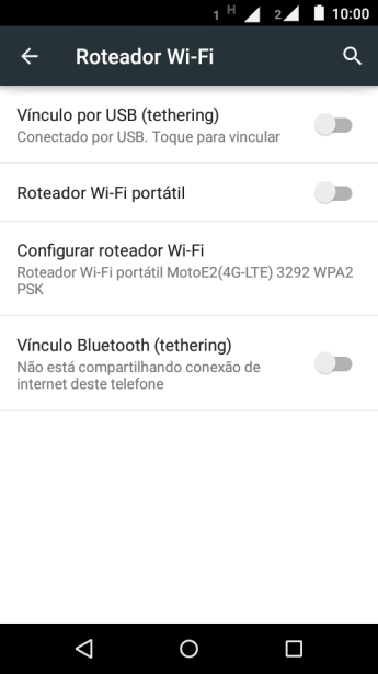 Pressione Configurar roteador Wi-Fi. Pressione Configurar roteador Wi-Fi.