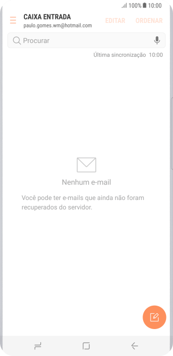 Deslize para a direita a partir do lado esquerdo da tela. Deslize para a direita a partir do lado esquerdo da tela.