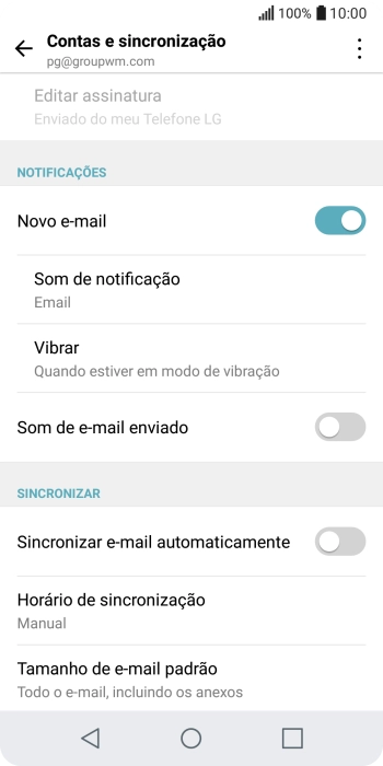 Pressione o indicador ao lado de Pressione o indicador ao lado de