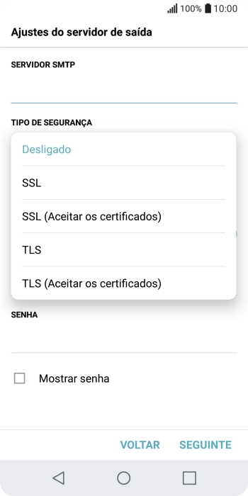Pressione Desligado para desativar a função. Pressione Desligado para desativar a função.