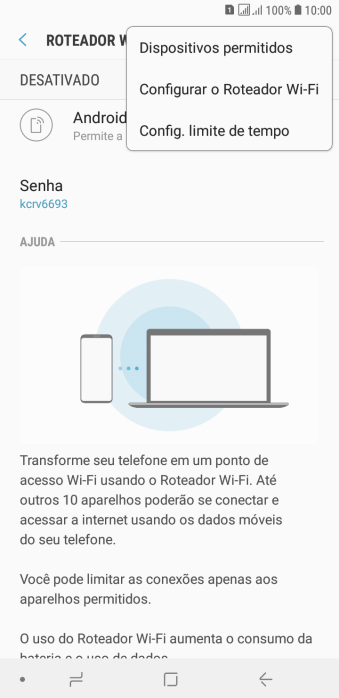 Pressione Configurar o Roteador Wi-Fi. Pressione Configurar o Roteador Wi-Fi.