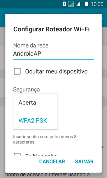 Pressione WPA2 PSK para proteger seu Roteador Wi-Fi com uma senha. Pressione WPA2 PSK para proteger seu Roteador Wi-Fi com uma senha.