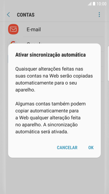 Pressione OK para ativar a função. Pressione OK para ativar a função.