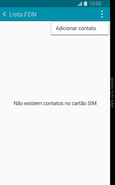 Pressione Adicionar contato. Pressione Adicionar contato.