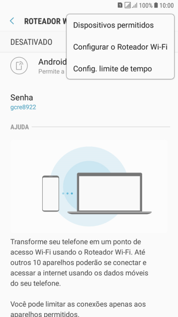 Pressione Configurar o Roteador Wi-Fi. Pressione Configurar o Roteador Wi-Fi.