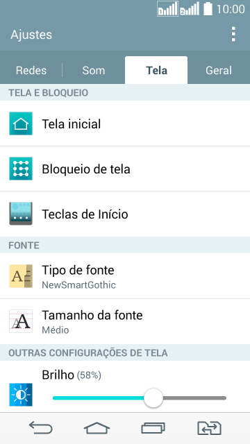Pressione Bloqueio de tela. Pressione Bloqueio de tela.
