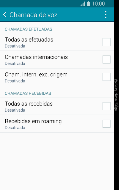 Pressione o tipo de bloqueio desejado. Pressione o tipo de bloqueio desejado.