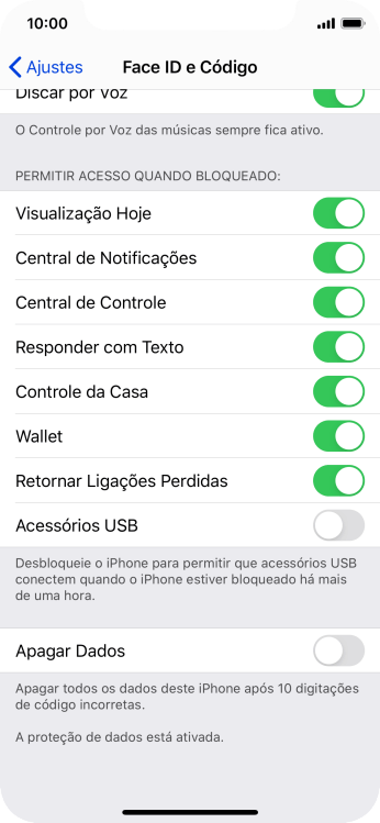 Pressione o indicador ao lado de Pressione o indicador ao lado de