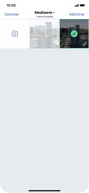 Pressione Adicionar. Pressione Adicionar.