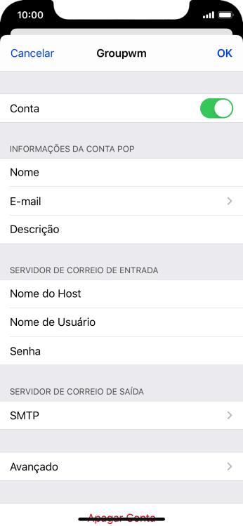 Pressione SMTP. Pressione SMTP.