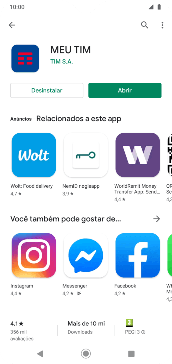 Pressione a tecla de início para finalizar e voltar à tela inicial. Pressione a tecla de início para finalizar e voltar à tela inicial.