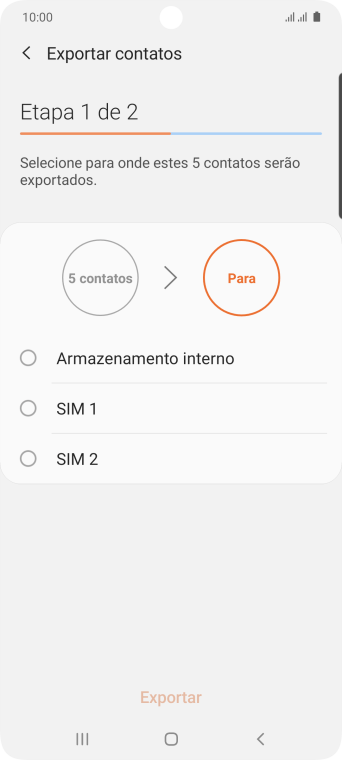 Pressione o chip desejado. Pressione o chip desejado.