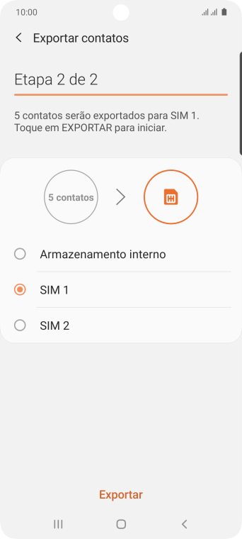 Pressione Exportar. Pressione Exportar.
