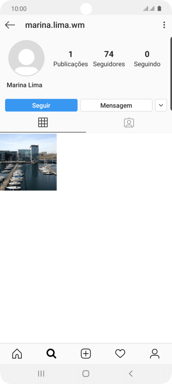 Pressione Seguir. Pressione Seguir.