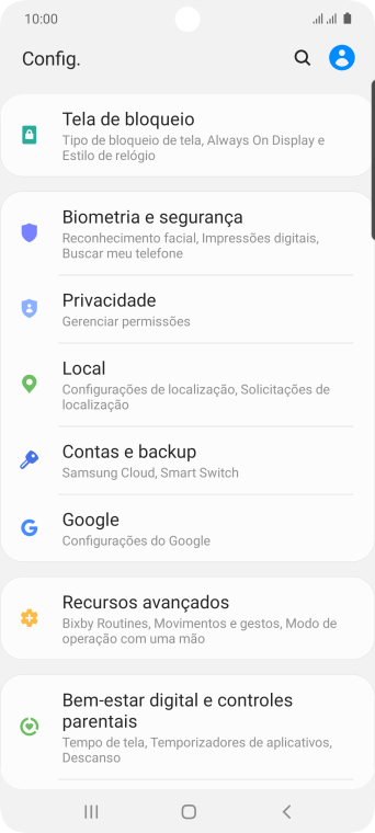 Pressione Tela de bloqueio. Pressione Tela de bloqueio.