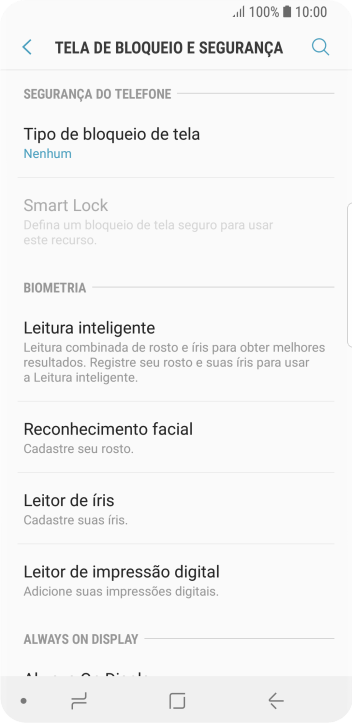 Pressione a tecla de início para finalizar e voltar à tela inicial. Pressione a tecla de início para finalizar e voltar à tela inicial.
