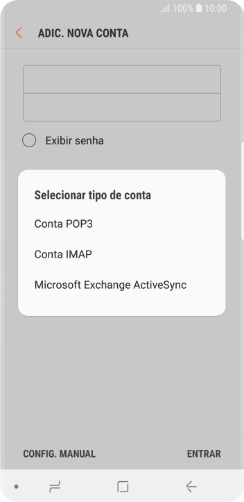 Pressione Conta IMAP. Pressione Conta IMAP.