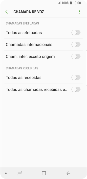 Pressione o indicador ao lado do tipo de bloqueio. Pressione o indicador ao lado do tipo de bloqueio.
