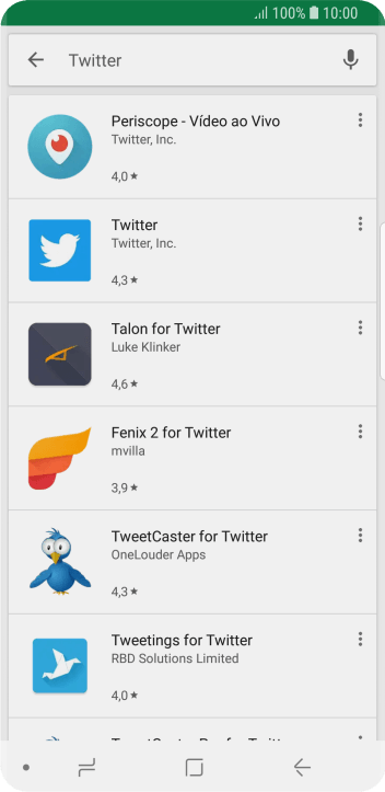 Pressione Twitter. Pressione Twitter.
