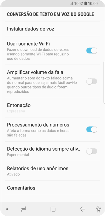 Pressione a tecla de início para finalizar e voltar à tela inicial. Pressione a tecla de início para finalizar e voltar à tela inicial.