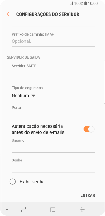 Pressione o indicador ao lado de Pressione o indicador ao lado de