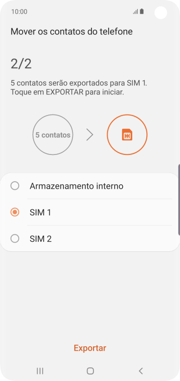 Pressione Exportar. Pressione Exportar.