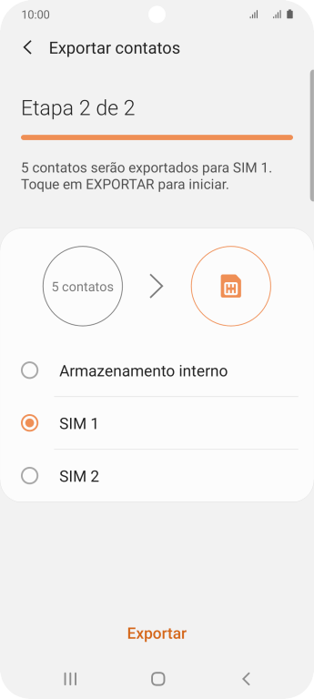 Pressione Exportar. Pressione Exportar.
