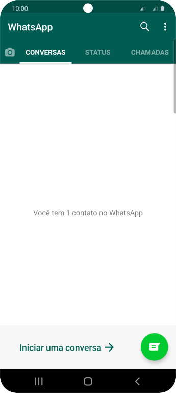 Pressione a tecla de início para finalizar e voltar à tela inicial. Pressione a tecla de início para finalizar e voltar à tela inicial.