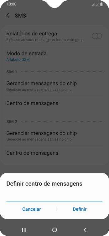 Se você é cliente TIM com DDD 11, 12, 13, 14, 15, 16, 17, 18 ou 19, deve inserir +551181138200 e pressionar Definir. Se você é cliente TIM com DDD 11, 12, 13, 14, 15, 16, 17, 18 ou 19, deve inserir +551181138200 e pressionar Definir.