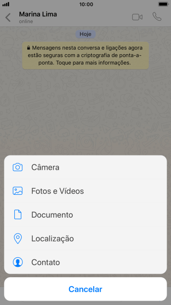 Pressione Fotos e Vídeos. Pressione Fotos e Vídeos.