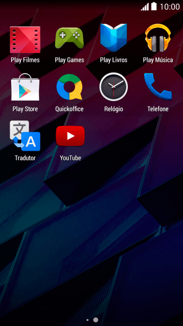 Pressione Play Store. Pressione Play Store.