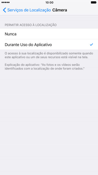 Pressione a configuração desejada para ativar ou desativar a função. Pressione a configuração desejada para ativar ou desativar a função.
