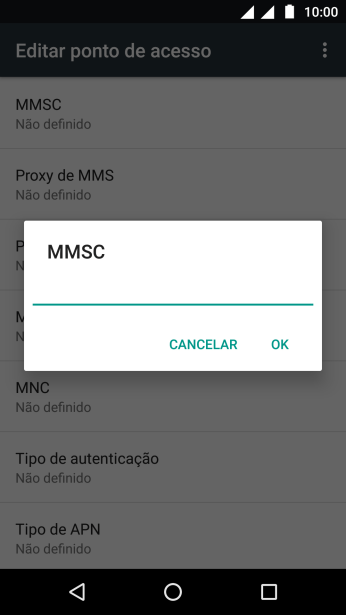 Digite http://mms.tim.br e pressione OK. Digite http://mms.tim.br e pressione OK.