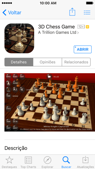 Pressione a tecla de início para finalizar e voltar à tela inicial. Pressione a tecla de início para finalizar e voltar à tela inicial.