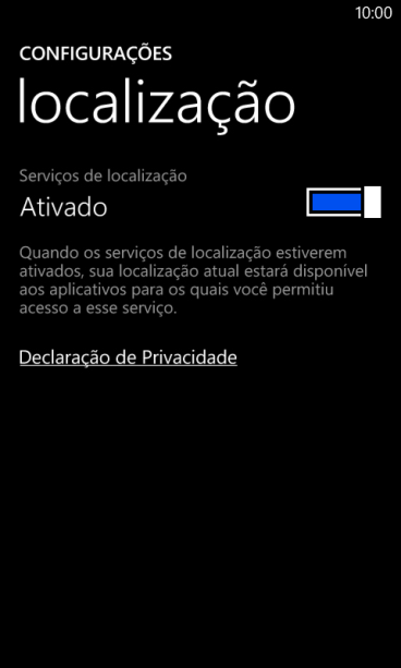 Pressione o indicador ao lado de Pressione o indicador ao lado de